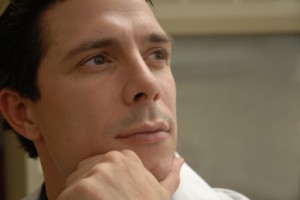 man thinking about Relief from pain, confusion, despair and hopelessness